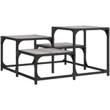  Stolić za kavu boja sivog hrasta 68x68x40 cm konstruirano drvo | shoptok.hr