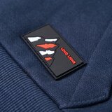  Dječja majica s kapuljačom modra prošarana i narančasta 140 | shoptok.hr