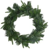  Božićni vijenac Zelena Ø 30 cm PVC i PE - Zelena 30 cm bez LED svjetala | shoptok.hr