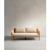 Kave Home Bež/v naravni barvi oblazinjen vrtni kavč Galea – | Shoptok.si