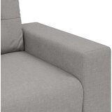  Set kauča od 3 dijela s jastučićima obla siva tkanina | shoptok.hr