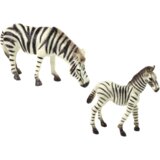  Africa Wild Animals Hippo Zebra Figurine Set | shoptok.hr