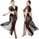 JSY 065 - črn babydoll komplet (XL-2XL) | Shoptok.si