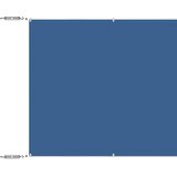  Okomita tenda plava 140 x 600 cm od tkanine Oxford | shoptok.hr