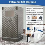 Domaro Prenosiva parna sauna za 1 osobu sa masažerom Slike