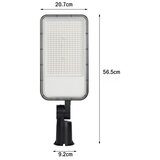 Brilagi LED ulična lampa URBANLIGHT LED/200W/230V crna IP65 | Eponuda.com