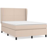 vidaXL Box spring postelja z vzmetnico kapučino 140x200cm umetno usnje, (20896847) Cene