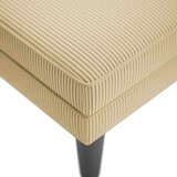  Chaise Lounge z blazino Svetlo zelena siva Corduroy tkanina | Shoptok.si