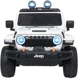  Dječji automobil na akumulator Jeep Wrangler Rubicon LIFT, bijeli Slike