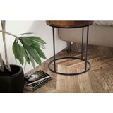 Livetastic MAJHNA NOČNA OMARICA, masivno indijski rožni les barve indijskega rožnega lesa | Shoptok.si