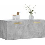  Zidni ormarić boja betona 80x36,5x35 cm od konstruiranog drva Siva 80 x 36.5 x 35 cm | shoptok.hr