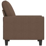  Fotelj rjav 60 cm blago | Shoptok.si