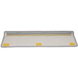  Prostirke za stepenice 20 kom 65x21x4 cm sive s pravokutnim rubom | Shoptok.si