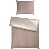 Dieter Knoll OBOJESTRANSKA POSTELJNINA STRIPES DK 140/200 cm saten bež Cene