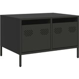 vidaXL TV omarica črna 68x50x43,5 cm hladno valjano jeklo | Shoptok.si