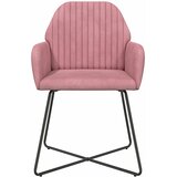  Trpezarijske stolice 4 pcs Baršun Ružičasta 55 x 50 x 84 cm | Eponuda.ba