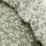 Bianca Zelena 3-delna posteljnina za zakonsko posteljo/podaljšana iz bombažnega perkala 230x220 cm Shadow Leaves – | Shoptok.si