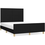  Okvir za krevet bez madraca crni 140x200 cm od tkanine | shoptok.hr