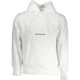 Calvin Klein WHITE MEN&#39;S SWEATSHIRT WITHOUT ZIP Cene