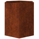  Sadilica boja hrđe 40 x 40 x 45 cm od čelika COR-TEN | shoptok.hr