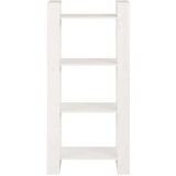 vidaXL Ormarić za knjige / pregrada bijeli 60x35x125 cm masivno drvo | shoptok.hr