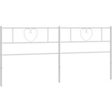  Metalno zamjensko uzglavlje bijelo 193 cm | Eponuda.com