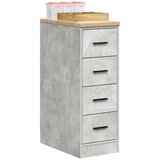 vidaXL Garažni ormar za odlaganje 30x51x85 cm masivne borovine | shoptok.hr