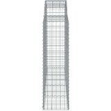  Lučne gabionske košare 7 kom 200x50x140/160cm pocinčano željezo | shoptok.hr