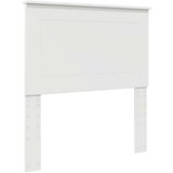  Okvir za krevet Bijelo 75 x 190 cm Čvrsto borovo drvo | shoptok.hr