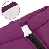 vidaXL Pasji plašč s pasom Nepremočljiv odsevni vijolični 6XL | Shoptok.si