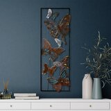 Wallity Zidna dekoracija Leptir 3, 32 x 90 x 4 cm, Bakrene boje Cijene