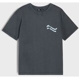Sinsay Pamučna majica dugih rukava s natpisom | shoptok.hr