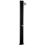 Nero Solarni tuš 40L crni pljosnati elipsa H=214cm | ePonuda.com