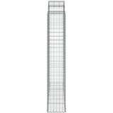  Lučne gabionske košare 18 kom 200x50x220/240 cm pocinčano željezo | shoptok.hr