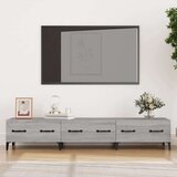 TV omarica siva sonoma 150x34,5x30 cm konstruiran les, (20731133) Cene