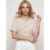 Sinsay Bluza s ukrasnim gumbima s viskozom Cijene