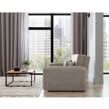 ELTAP Bež sklopiva/s prostorom za odlaganje sofa od šenila 155 cm Laine – | shoptok.hr