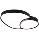 Tri O Crna LED stropna svjetiljka 63.5x77 cm Rise – Cijene
