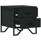 vidaXL Nočne omarice 2 kosa črne 40x30x40 cm iverna plošča | Shoptok.si
