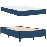  Postelja z vzmetnico Modra 120 x 190 cm blago, (5000127798) | Shoptok.si