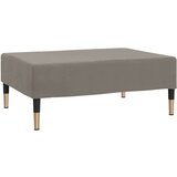 Stolček za noge svetlo siv 78x56x32 cm žamet, (20767136) | Shoptok.si