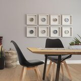 MID.YOU Set Stolov Scandi, Črna, Bukev, 4-Delni | Shoptok.si