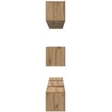  Set TV komoda 8 pcs Umjetnički hrast Konstruirano drvo | Eponuda.com