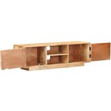 Maison Chic TV omarica - TV stojalo - Televizijska omarica 116x30x35 cm trden mangov les, (21699647) Cene