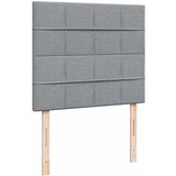  Krevet s oprugama i madrac svjetlosivi 120 x 200cm od tkanine | shoptok.hr
