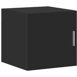 vidaXL Uski ormarić za pohranu crni 40x42,5x225 cm konstruirano drvo | shoptok.hr