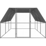 Vanjski kavez za kokoši 3 x 6 x 2 m od pocinčanog čelika | shoptok.hr