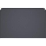  Vrtna saksija Antracit 80 x 40 x 50 cm Čelična vrata | shoptok.hr