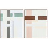  Platno Home ESPRIT Borovina Platno 82 x 4,5 x 102 cm 82,2 x 4,5 x 102 cm Cijene