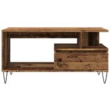 Stolić za kavu boja staro drvo 90x49x45 cm konstruiranog drva | shoptok.hr